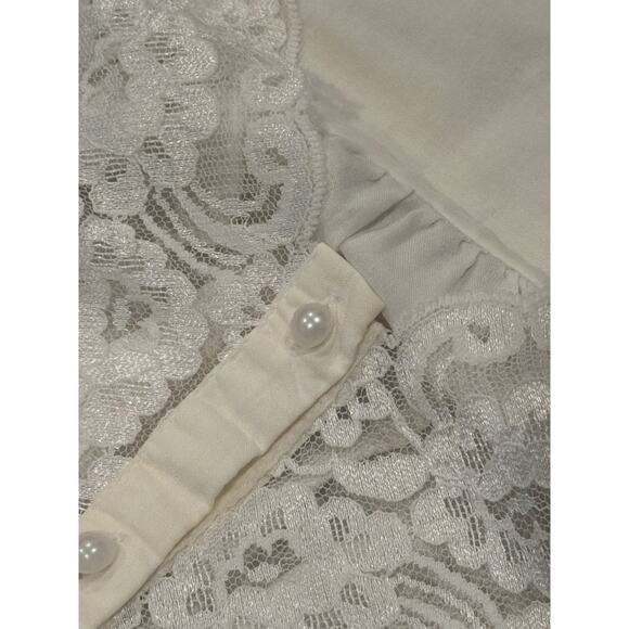 Victoria's Secret VTG Gold label Cotton nightgown LG - Picture 8 of 11